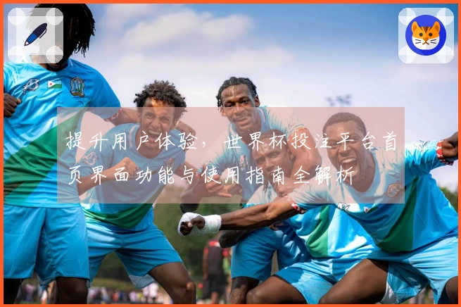 提升用户体验，世界杯投注平台首页界面功能与使用指南全解析